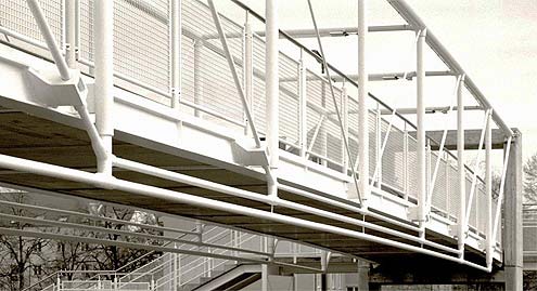 Fu&szlig;g&auml;ngerbr&uuml;cke Walter Gropius M&uuml;nchen