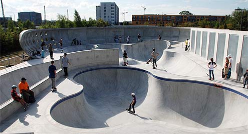 Skatepark Hirschgarten M&uuml;nchen